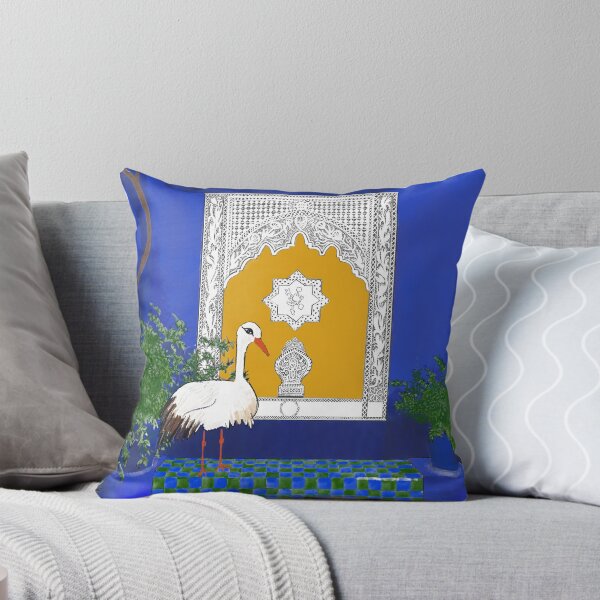 Item preview, Stork in Majorelle Garden, Marrakech  designed and sold by RabbitGuides.