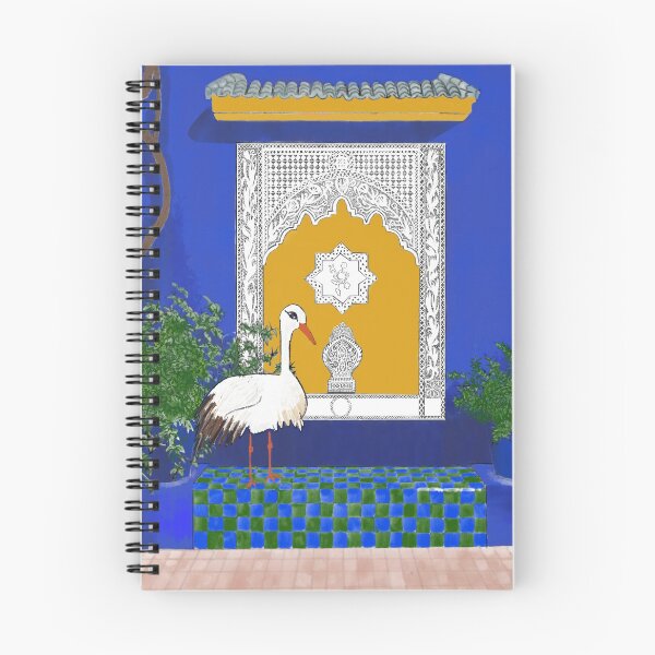 Item preview, Stork in Majorelle Garden, Marrakech  designed and sold by RabbitGuides.