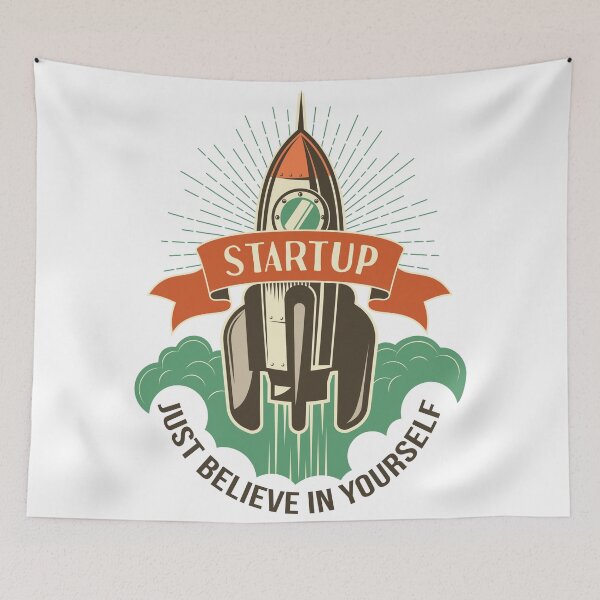Item preview, Startup Just Believe in Yourself Inspirational Entrepreneur designed and sold by ProjectX23.