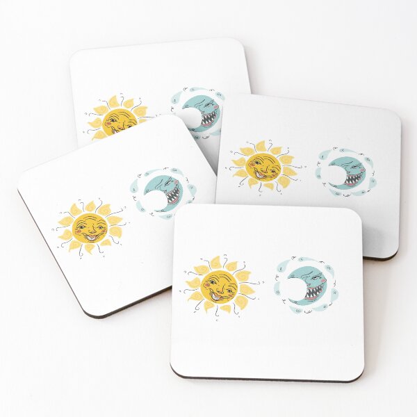 Item preview, Creepy Sun and Moon designed and sold by OAS15.