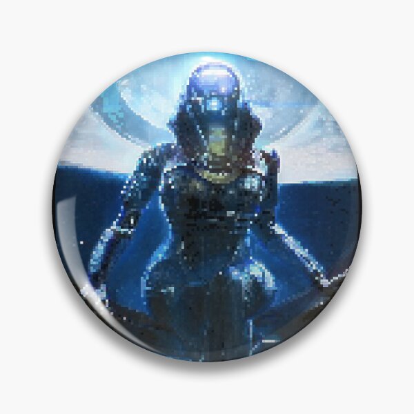 Item preview, Tali'Zorah nar Rayya - Quarian Genius - Retro Pixel Art designed and sold by boostee.