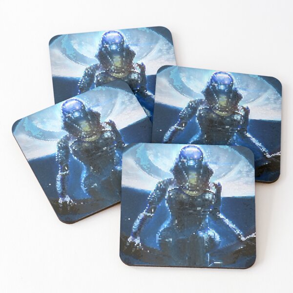 Item preview, Tali'Zorah nar Rayya - Quarian Genius - Retro Pixel Art designed and sold by boostee.