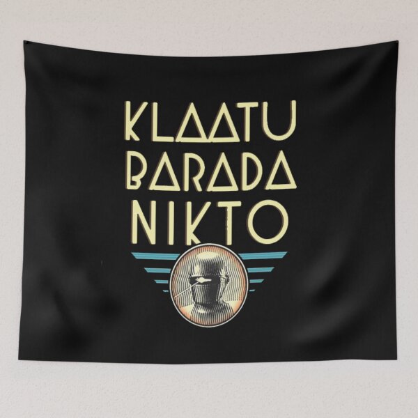Item preview, klaatu barada nikto funny Classic T-Shirt designed and sold by Pitchou07.