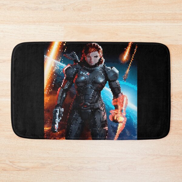 Item preview, Commander Shepard - Femshep - Retro Pixel Art designed and sold by boostee.