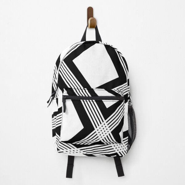 Item preview, Abstract geometric pattern - black and white. designed and sold by K.S ART.