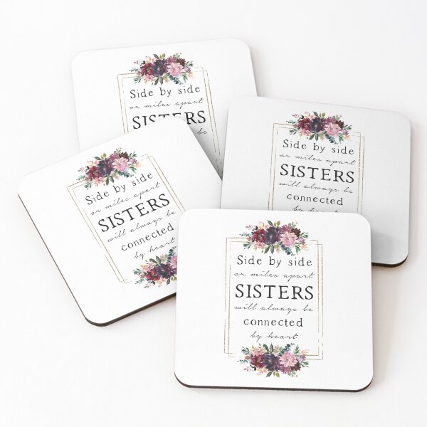 Item preview, Sisters connected by heart designed and sold by Tender Flower Clothing.