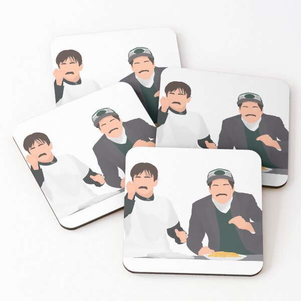 Item preview, timothee chalamet and pete davidson sports reporters drawing (w/ mustaches) designed and sold by cameronbaba.