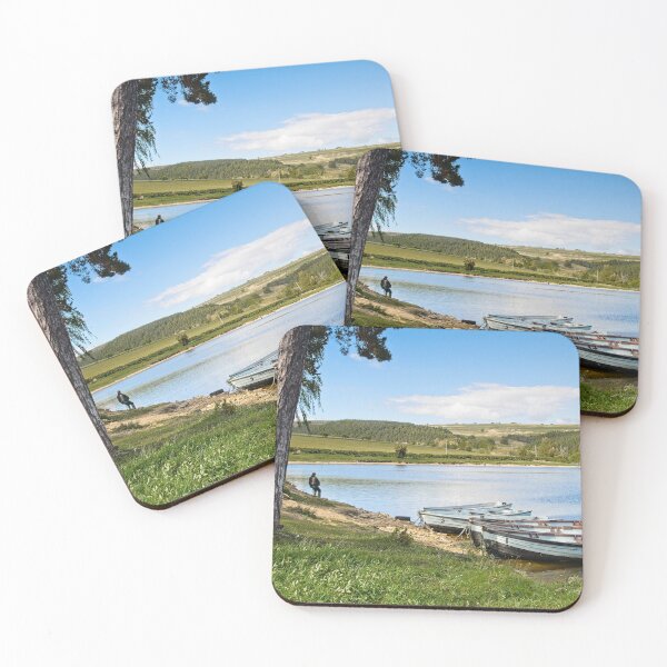 Item preview, Fishing at Tunstall Reservoir, North Pennines designed and sold by Martyn R Arnold Fine Art Nature & Landscape Photography.
