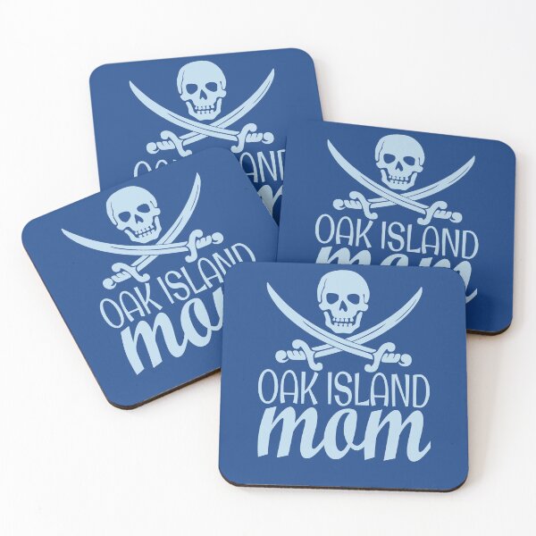 Item preview, Funny Oak Island Mom Treasure Hunter Pirate Skull Swords Nova Scotia designed and sold by TopTeeShop.