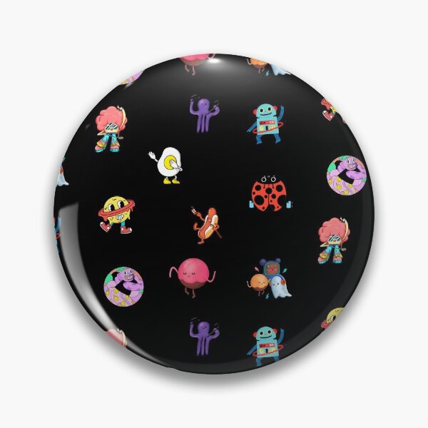Item preview, Cute Dancing Drawings Sticker Pack – Hat And Cane Cute Dancing Drawings designed and sold by The Green Corner.