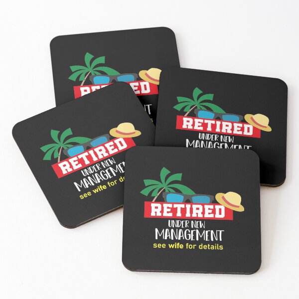 Item preview, Retired Under New Management See Wife For Details Funny Saying  designed and sold by MerchSpot.