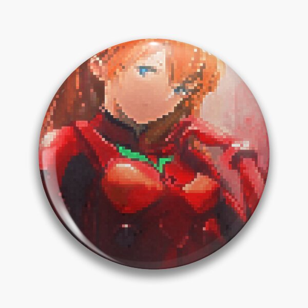 Item preview, Neon Genesis Evangelion - Asuka Retro Pixel Art designed and sold by boostee.