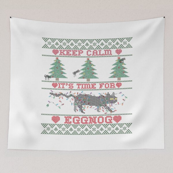 Item preview, Eggnog Lover - Ugly Christmas Sweater Funny Xmas Holiday Latte Pun designed and sold by Scratches Tees.