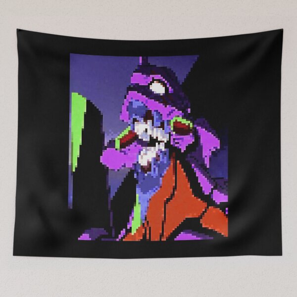 Item preview, Neon Genesis Evangelion - Unit 01 - Retro Pixel Art designed and sold by boostee.
