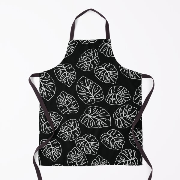 Item preview, Black and White Monstera Deliciosa Tropical Leaves Pattern, Tropical Plant Pattern, Botanical Pattern designed and sold by thelustrous.