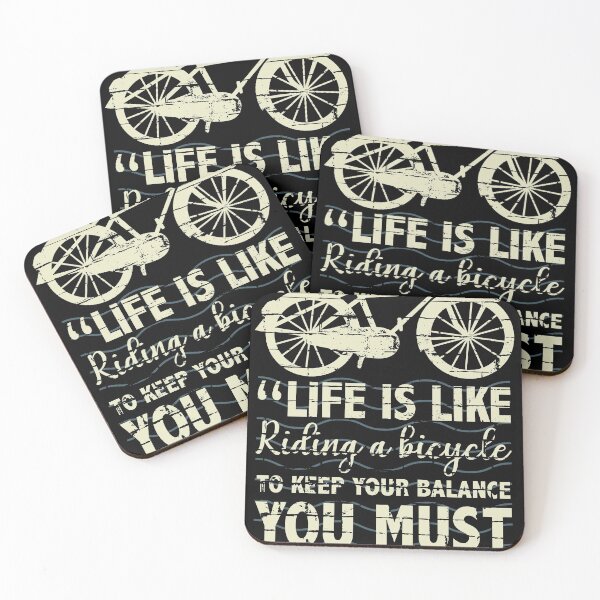 Item preview, Life is Like riding Bicycle  quotes T- T-Shirt designed and sold by EyeDeveloper.