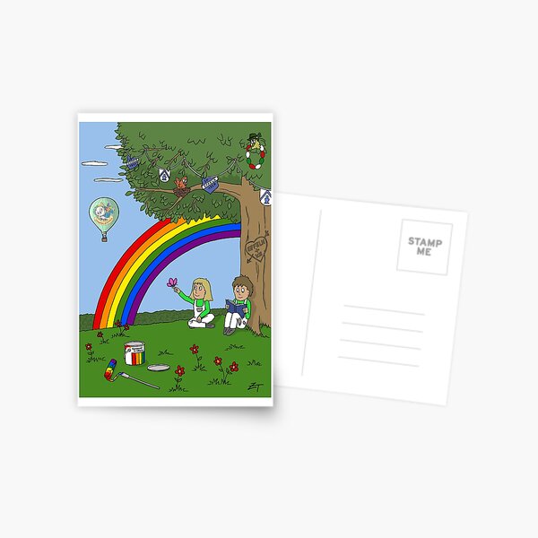 Artikel-Vorschau von Zeichenteufel - Regenbogen in Effeln, designt und verkauft von Zeichenteufel.