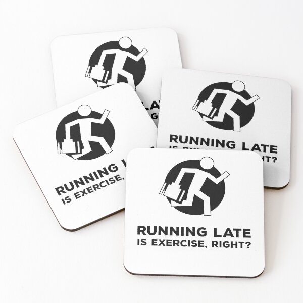 Item preview, Running Late Is Exercise Right designed and sold by T-idea.