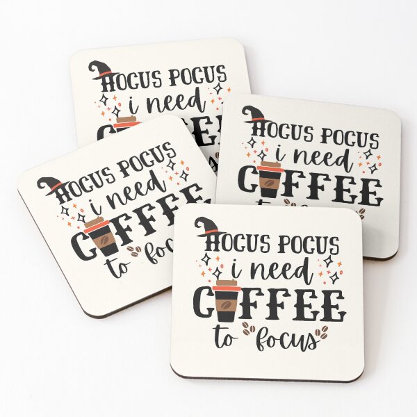 Item preview, Hocus Pocus I Need Coffee To Focus designed and sold by aoichan3939.
