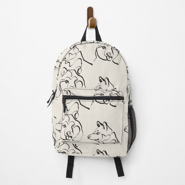 Item preview, Abstract line Shiba Inu designed and sold by Huebucket.