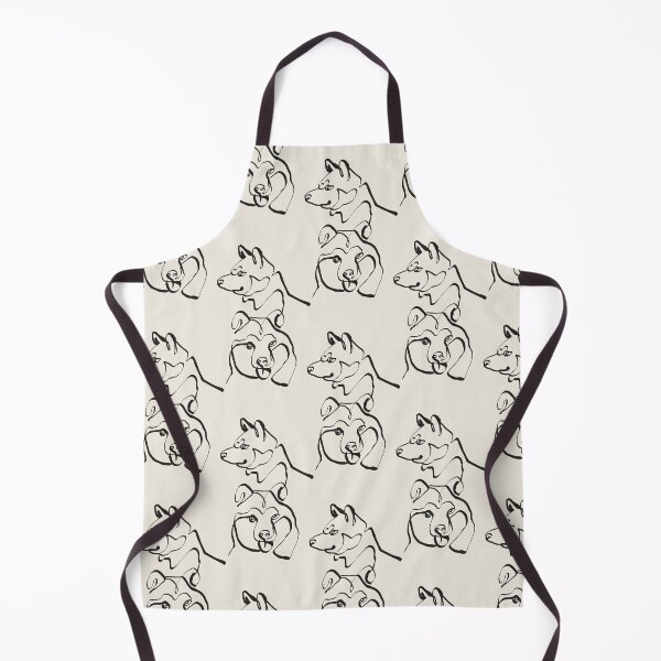 Item preview,  Abstract line Shiba Inu designed and sold by Huebucket.