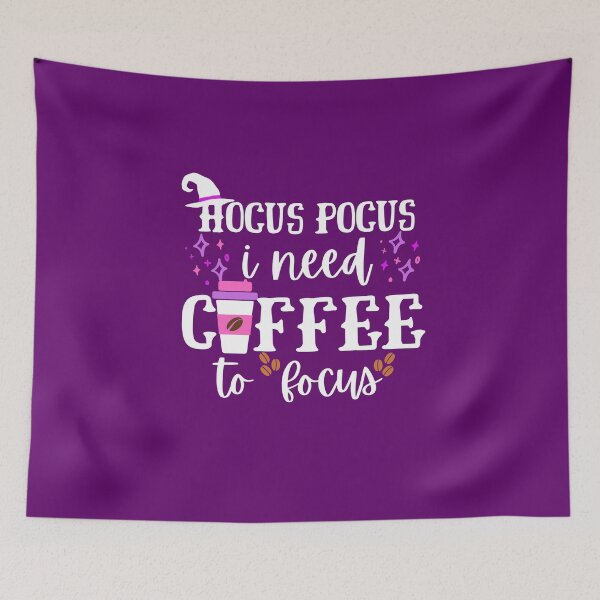 Item preview, Hocus Pocus I Need Coffee To Focus designed and sold by aoichan3939.