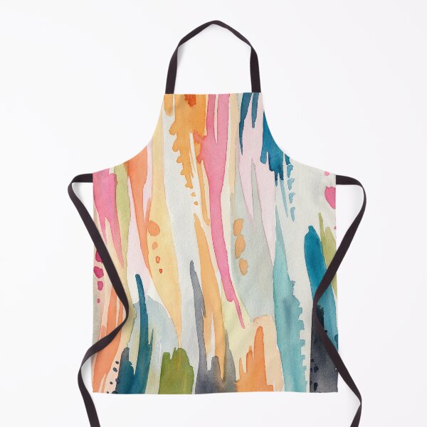 Item preview, Abstract Geometric Colorful Watercolor Background designed and sold by lunaisdrawing.