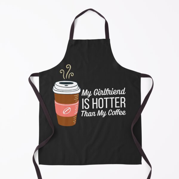 Item preview, My Girlfriend Is Hotter Than My Coffee designed and sold by ModkMerch.