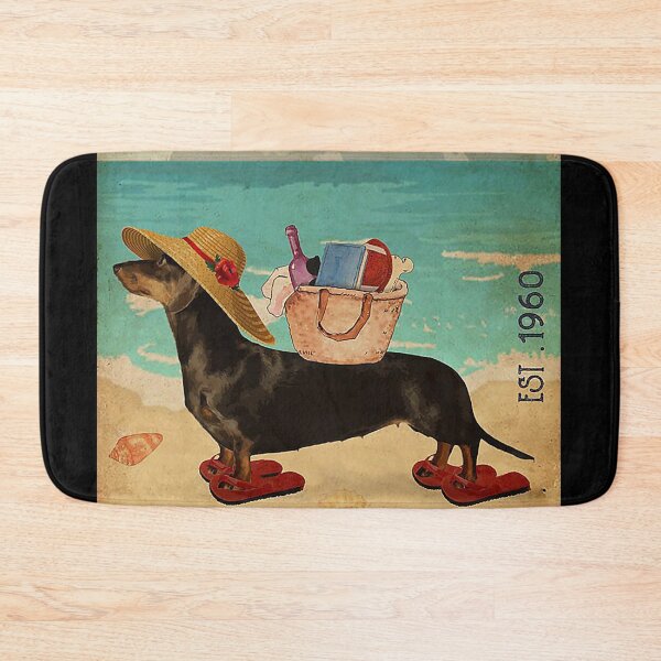 Item preview, Beach Life Sandy Toes Dachshund designed and sold by mlnana.