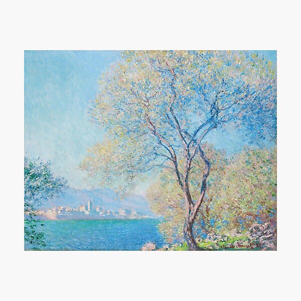 Item preview, Claude Monet - Antibes Seen from La Salis (1888) designed and sold by HistoryRestored.