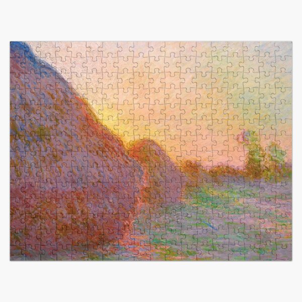 Artikel-Vorschau von Claude Monet - Heuhaufen (Effekt von Schnee und Sonne) 1891, designt und verkauft von HistoryRestored.