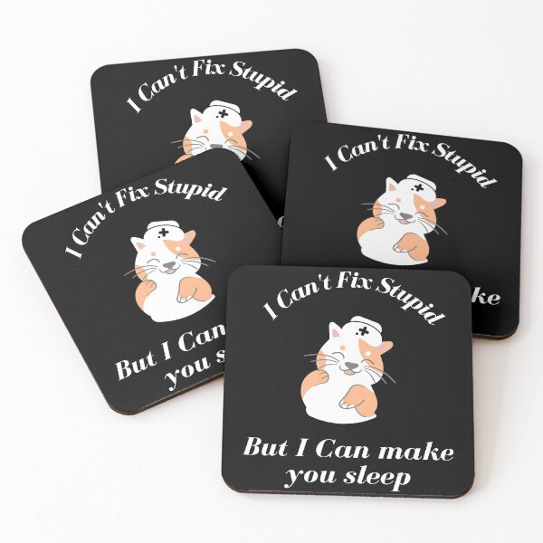 Item preview, Anesthetist nurses can't fix stupid but can make you sleep designed and sold by chi vana.