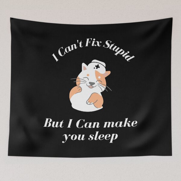Item preview, Anesthetist nurses can't fix stupid but can make you sleep designed and sold by chi vana.