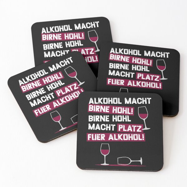Item preview, Alcohol makes pears hollow saying design, wine glass designed and sold by FalkDania.
