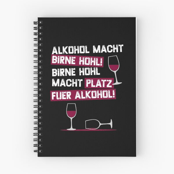 Item preview, Alcohol makes pears hollow saying design, wine glass designed and sold by FalkDania.