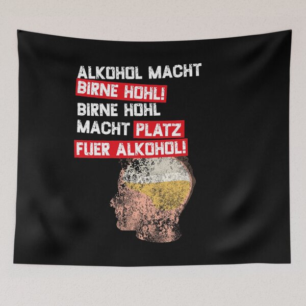 Item preview, Alcohol makes pear hollow saying design, beer head designed and sold by FalkDania.