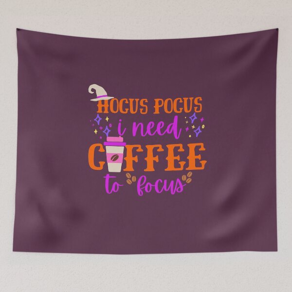 Item preview, Hocus Pocus I Need Coffee To Focus designed and sold by aoichan3939.