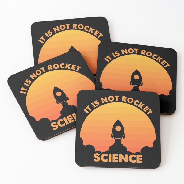Item preview, It Is Not Rocket Science Retro designed and sold by johnking2808.