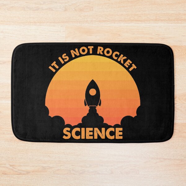 Item preview, It Is Not Rocket Science Retro designed and sold by johnking2808.