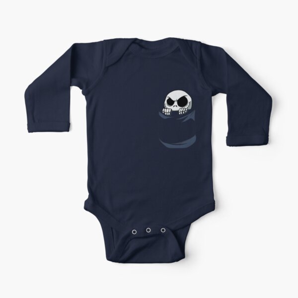 Jack in the Pocket Long Sleeve Baby One-Piece