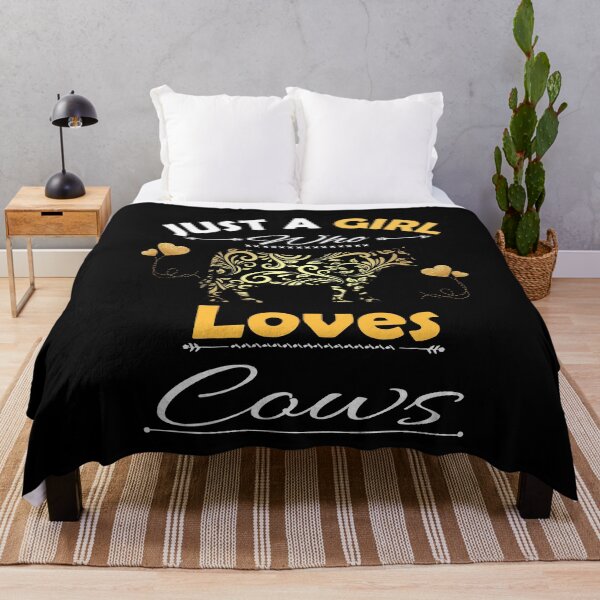 Item preview, Just A Girl Who Loves Cows designed and sold by PRINTED ..