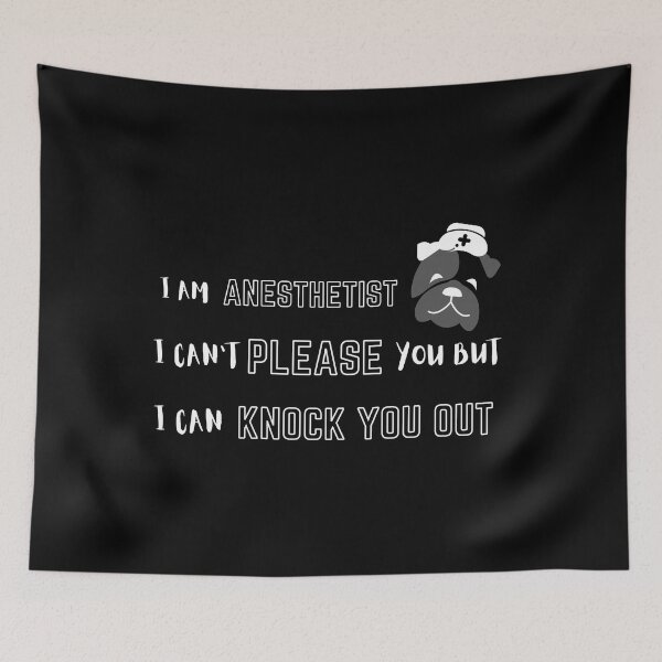Item preview, Anesthetist nurses can't please you but can knock you out designed and sold by chi vana.
