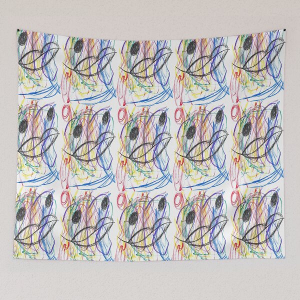 Item preview, messy face designed and sold by aleksandra-x.