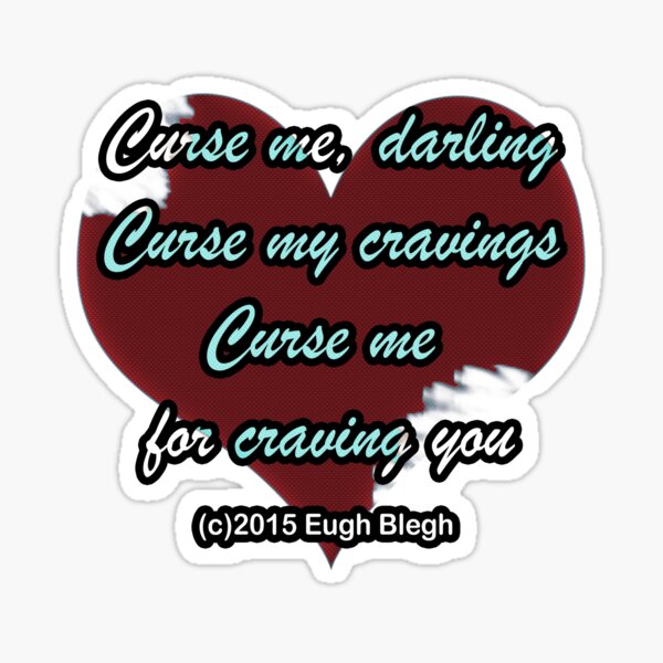 Cursed Cravings Sticker