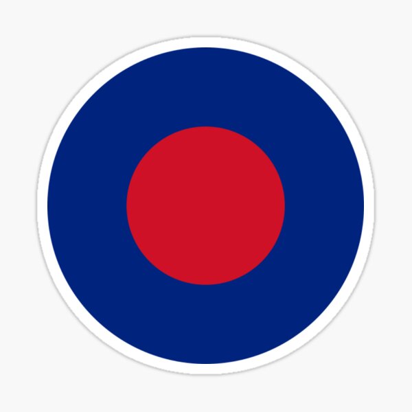 Item preview, RAF LowVis Roundel / British Army Insignia designed and sold by mindwerkz.