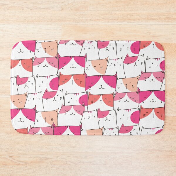 Item preview, A lot of White and Pink Cats designed and sold by chark70.