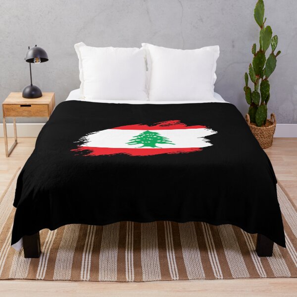 Aperçu de l'œuvre Liban drapeau libanais drapeau créée et vendue par GeogDesigns.