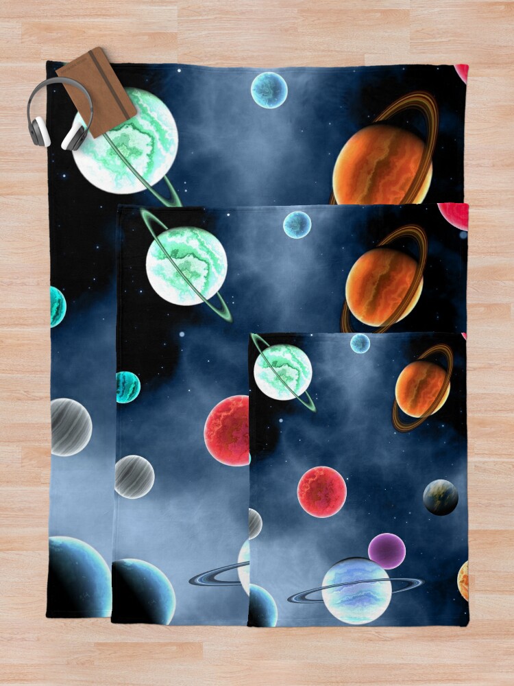 Earth " Throw Blanket by Dizzydot Redbubble