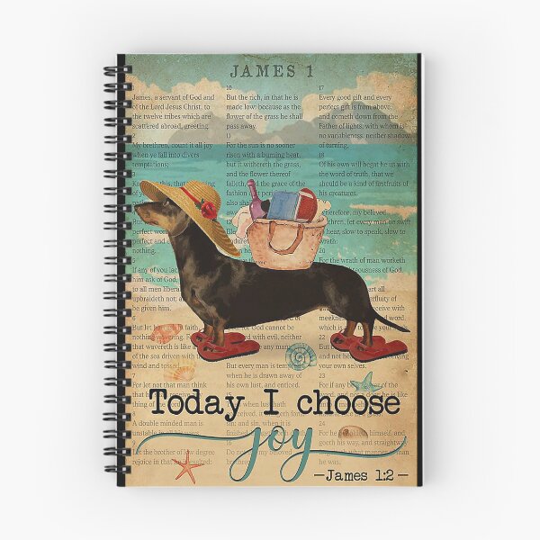 Item preview, Bible Beach Life Joy Dachshund vintage designed and sold by mlnana.