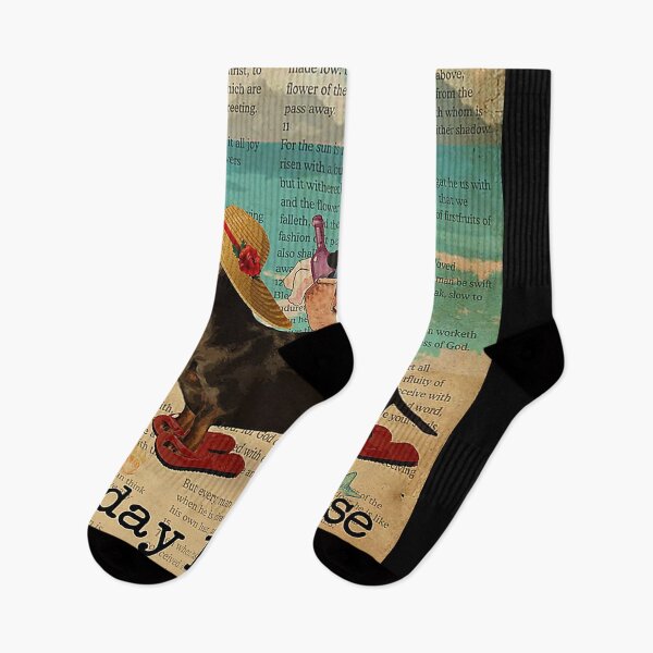 Item preview, Bible Beach Life Joy Dachshund vintage designed and sold by mlnana.